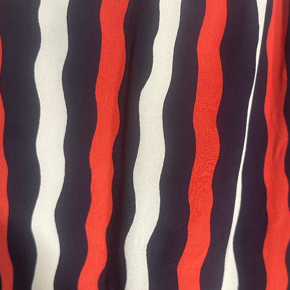 MARC JACOBS | 100% Silk Wavy Striped Dress - Picture 3 of 8